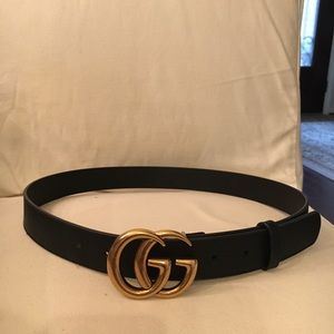 Gucci double G belt. Size 85
